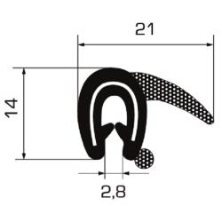 Profilo Bulbo Superiore cod. 02.0001710101.941