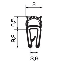 Profilo Bulbo Superiore cod. 02.0001710102.941