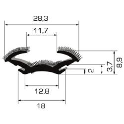 Profilo Floccato cod. 02.0001710611.941