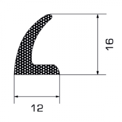 Profilo Gomma Spugna cod. 02.0001710502.941