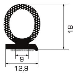 Profilo Gomma Spugna cod. 02.0001710504.941