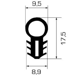 Profilo Tutta Gomma cod. 02.0001710402.941