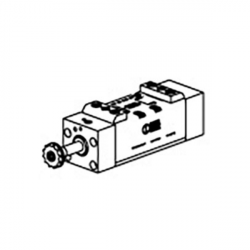 Valvola ISO 5599/1 Monostabile con Pilota in Linea (ISV-LINEA)