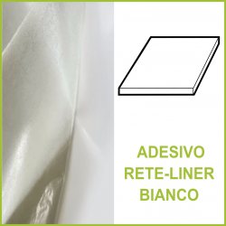Lastra biadesivo rete-liner bianco (NBR 180)