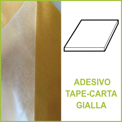 Lastra biadesivo tape-carta gialla (EPDM 80)