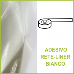 Profilo biadesivo rete-liner bianco (EPDM 80)