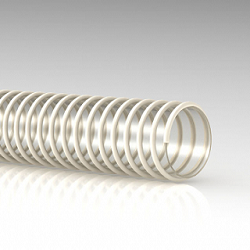 Tubo antistatico spiralato per mandata e aspirazione liquidi alimentari