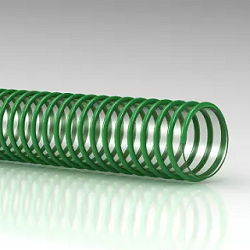 Tubo spiralato per mandata e aspirazione di liquidi inerti spirale PVC