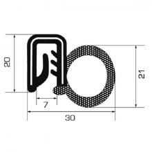 Profilo Bulbo Laterale cod. 02.0001710018.941