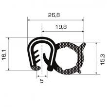 Profilo Bulbo Laterale cod. 02.0001710023.941