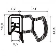 Profilo Bulbo Laterale cod. 02.0001710040.941