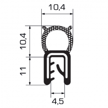 Profilo Bulbo Superiore cod. 02.0001710105.941