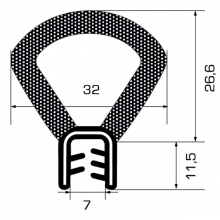 Profilo Bulbo Superiore cod. 02.0001710110.941