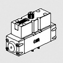 Valvola ISO 5599/1 Monostabile con Connettore M12 (ISV-M12)