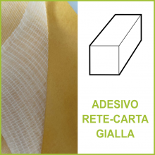 Barra biadesivo rete-carta gialla (EPDM 100 OPEN) Barra biadesivo rete-carta gialla (EPDM 100 OPEN)