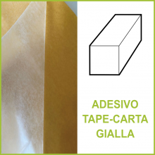 Barra biadesivo tape-carta gialla (EPDM 80)