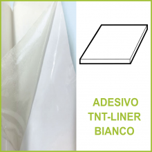 Lastra biadesivo tnt-liner bianco (PE 30) Lastra biadesivo tnt-liner bianco (PE 30)