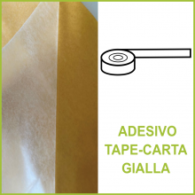 Profilo biadesivo tape-carta gialla (EPDM 80) Profilo biadesivo tape-carta gialla (EPDM 80)