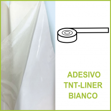 Profilo biadesivo tnt-liner bianco (EPDM 100 BIANCO) Profilo biadesivo tnt-liner bianco (EPDM 100 BIANCO)