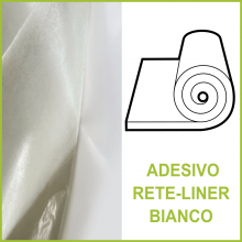 Rotolo biadesivo rete-liner bianco (EPDM 80)