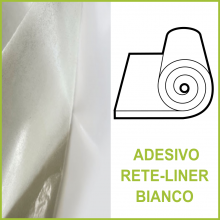 Rotolo biadesivo rete-liner bianco (EPDM 100 BIANCO) Rotolo biadesivo rete-liner bianco (EPDM 100 BIANCO)