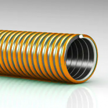 Tubo spiralato per mandata e aspirazione liquidi inerti in climi freddi